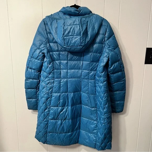 Michael Kors Peacock Blue Down Jacket size M - Picture 7 of 9
